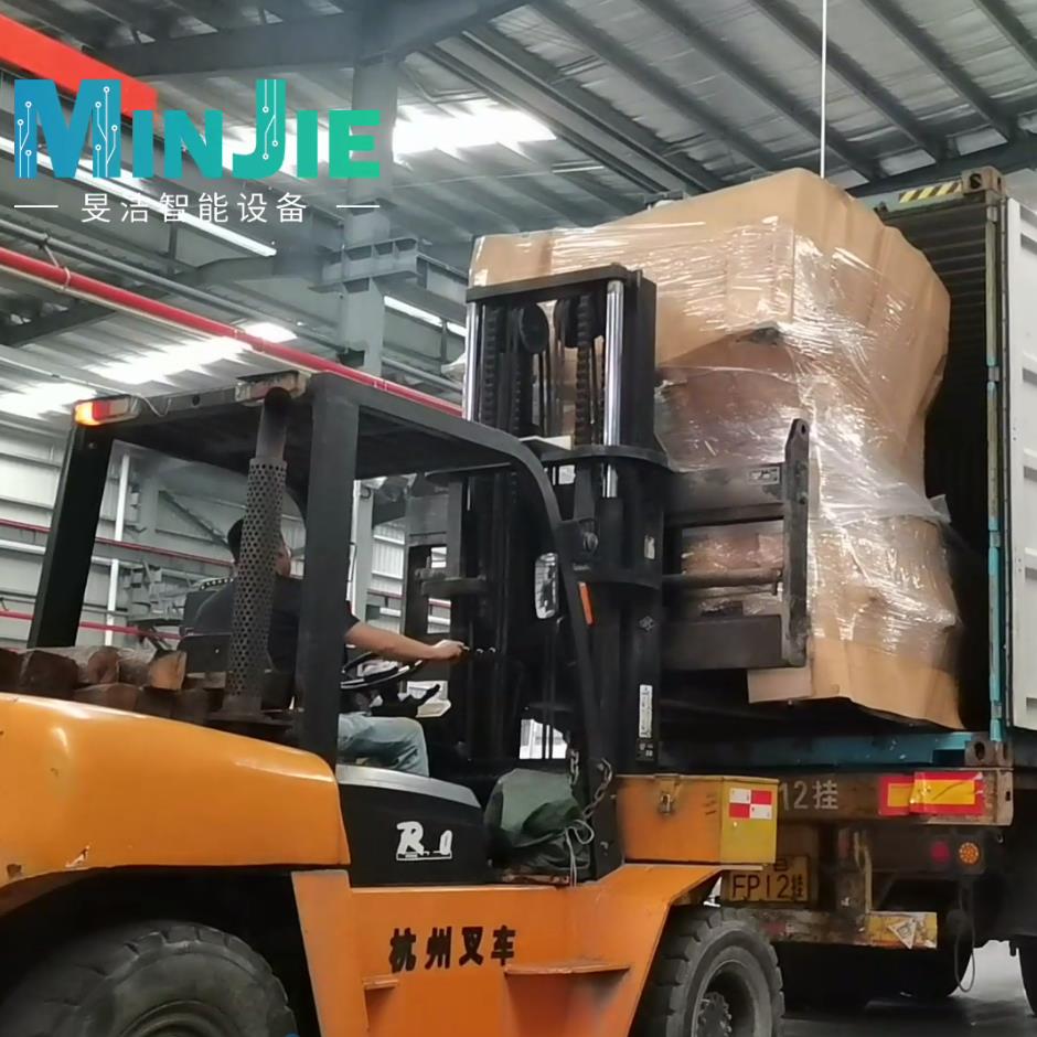 molded fiber tableware machinery shipment