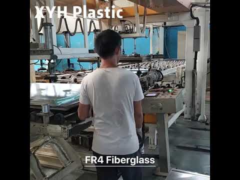 Epoxy fiberglass sheet production process