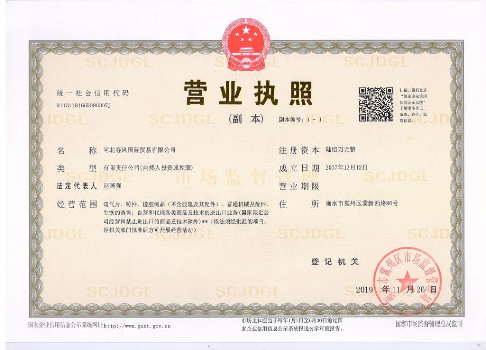 business license