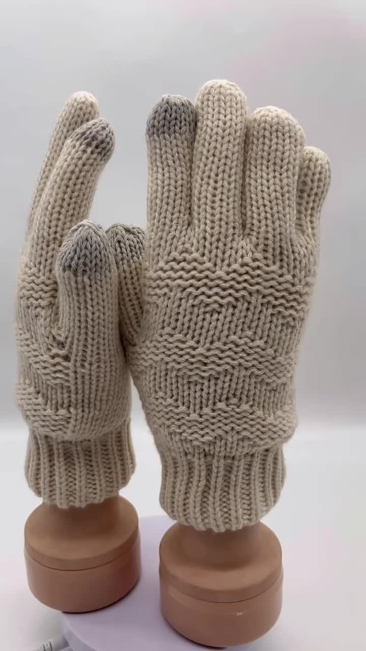 CF-S-0014 knitted gloves (1)