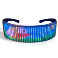 Programmable Bluetooth RGB Glowing LED Glasses for Parties and Festivals1