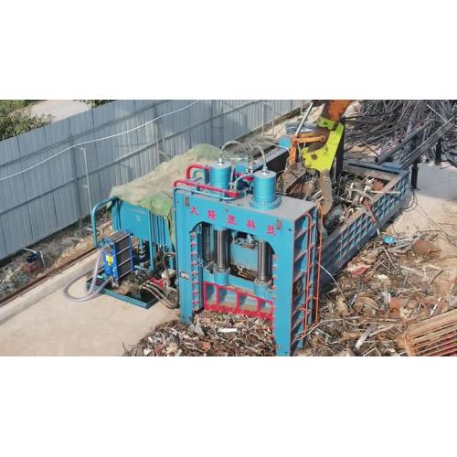 Q91 Shear logam bekas gantry hidrolik