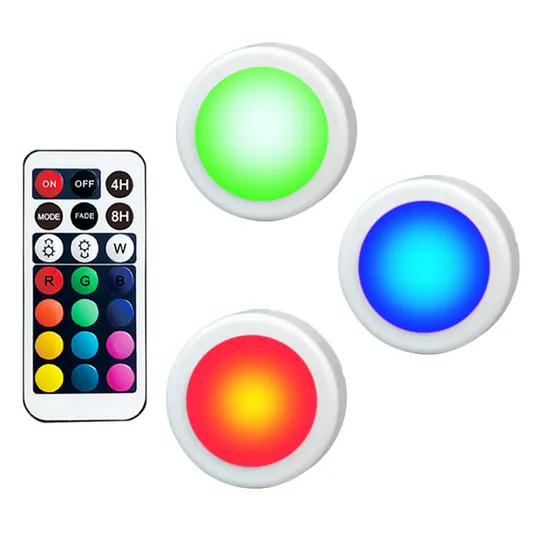 Alteração de cor com controle remoto LED sob solução de iluminação do gabinete1