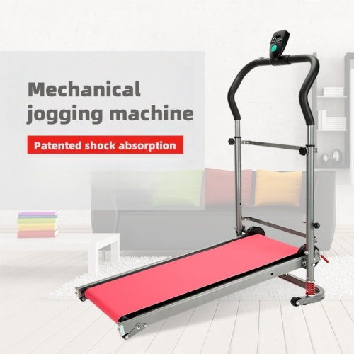 Home fitness shock-absorbing treadmill