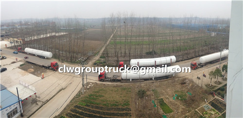 200CBM ASME LPG Tank Truck Had Finished And Delivery to NIGERIA