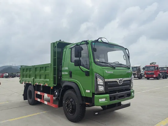 Kedatangan Baharu Tri-cincin 4X2 7.3cbm Trak Sampah Diesel Belakang1