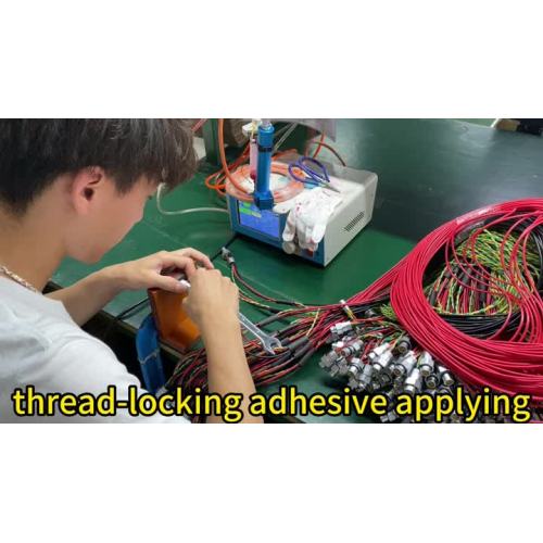 Thread-Locking Adhesive Applying