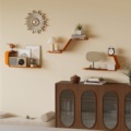 Artistic DIY Wall Mounted Metal Shelves and Floating Shelves Design1