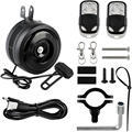 125db USB Rechargeable Bicycle Electric Bell: Super Loud 1300mAh Motorcycle, Scooter, Electric Bike Horn with Safe Anti-Theft Alarm Function1