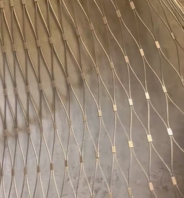 316L Flexible Stainless steel wire rope mesh
