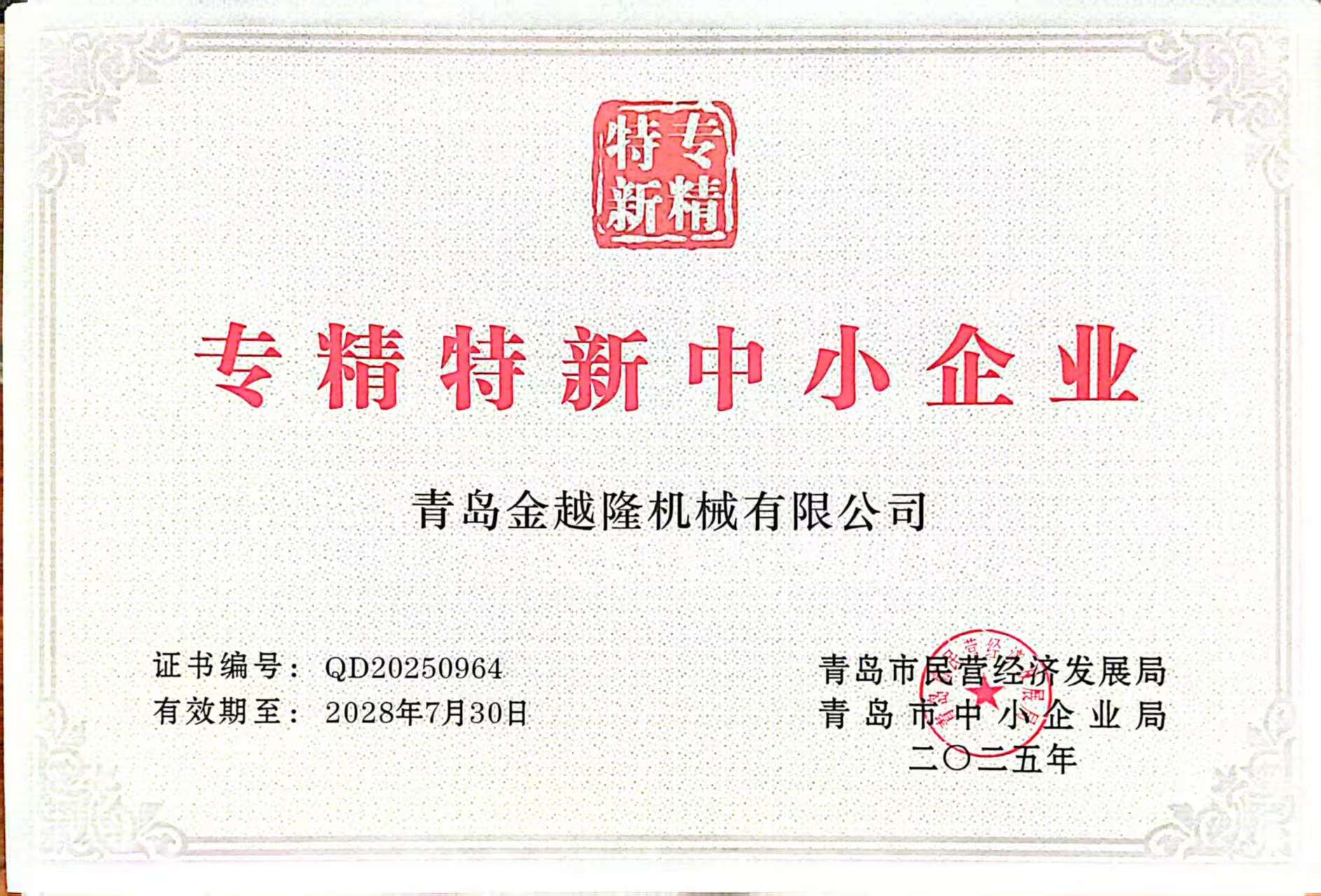 Specialized & Sophisticated Innovative SME