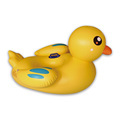 Customizable Yellow Duck Float and Steel Water Slide for Indoor Waterpark Fun1