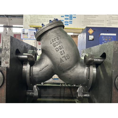 Hydrauliktest für Y -Sieb