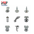 أرجل طاولة طعام قاعدة قدم فضية وذهبية طلاء معدني أثاث نحاسي ساق السرير للاستخدام المنزلي ديكور غرفة المعيشة1