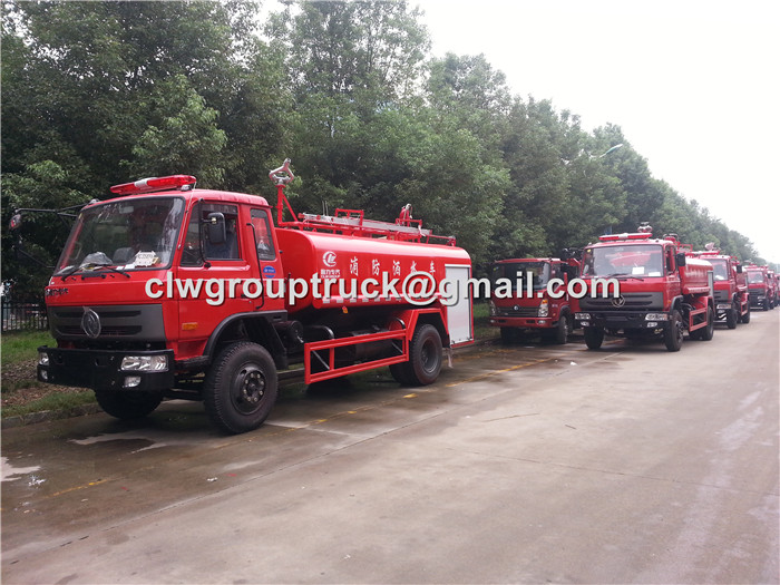 Fire sprinkler Tank Truck