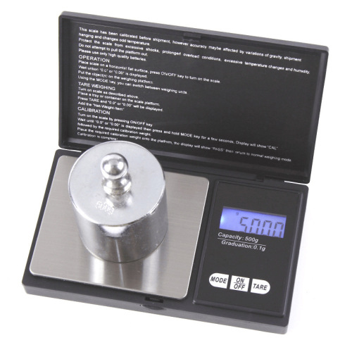 Miniature precision jewelry scale