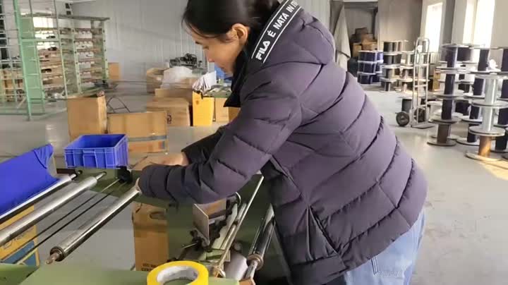 Vídeo de operação do trabalhador