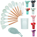 12Pcs Non-Stick Silicone Kitchen Utensil Set with Gloves1
