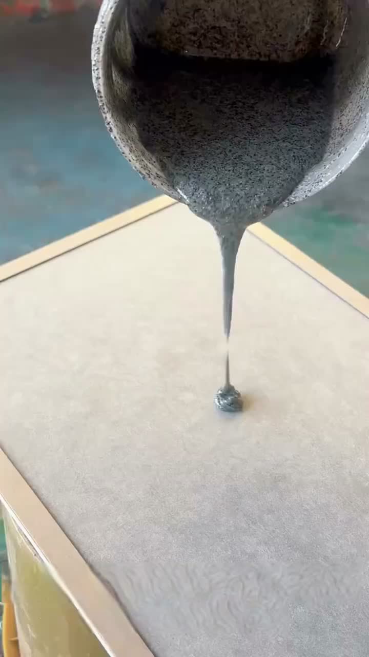 Pintura de piso de concreto epoxi a base de agua