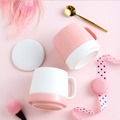 Nordic Simple Ceramic Mug with Cover1