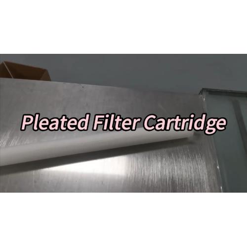 PP -плиссированный картрыдж фільтр