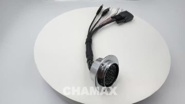Aviation 37P Male to HD-Sub 15P Cable