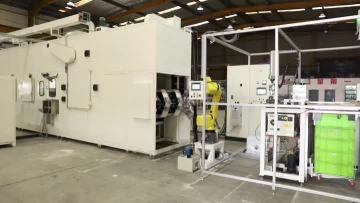 Alternator generator rotor dipping varnish machine