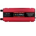 Universal LCD LED Voltmeter Converter Transformer with Pure Sine Wave Inverter for EU Socket1