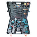 12V Lithium Battery-Powered Cordless Drill and Screwdriver Tool Sets with Charger1