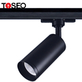 Modern Adjustable GU10 LED Track Lighting in Pure Aluminium1