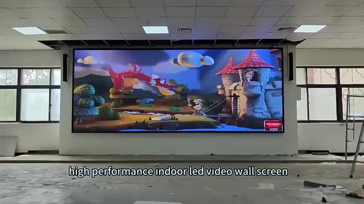 Affichage LED HD intérieur de la série en forme carrée