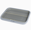 Large Size Dog Indoor Potty Tray - Corner Dog Toilet for Pet Pads1
