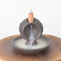 Cone Incense Waterfall Backflow Incense Burner - Handmade Ceramic Incense Holder1