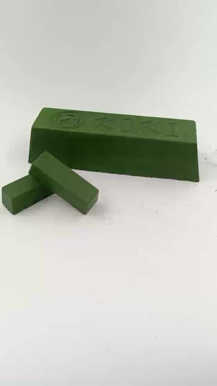 green polishing wax