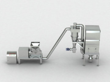 60B Dust collecting crushing set