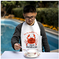 Custom Wholesale Single Use Lobster Dinner Bibs - Poly Crab Bibs for Adults and Kids1