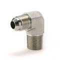 90 Degree JIC Male 74 Cone / NPT Male Hydraulic Hose Fitting for Engine Equipment1