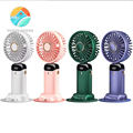 Wholesale Portable USB Handheld Aromatherapy Fan - 5V, 190G: Digital Display, Folding Table Design, OEM/ODM Air Cooling Solution1