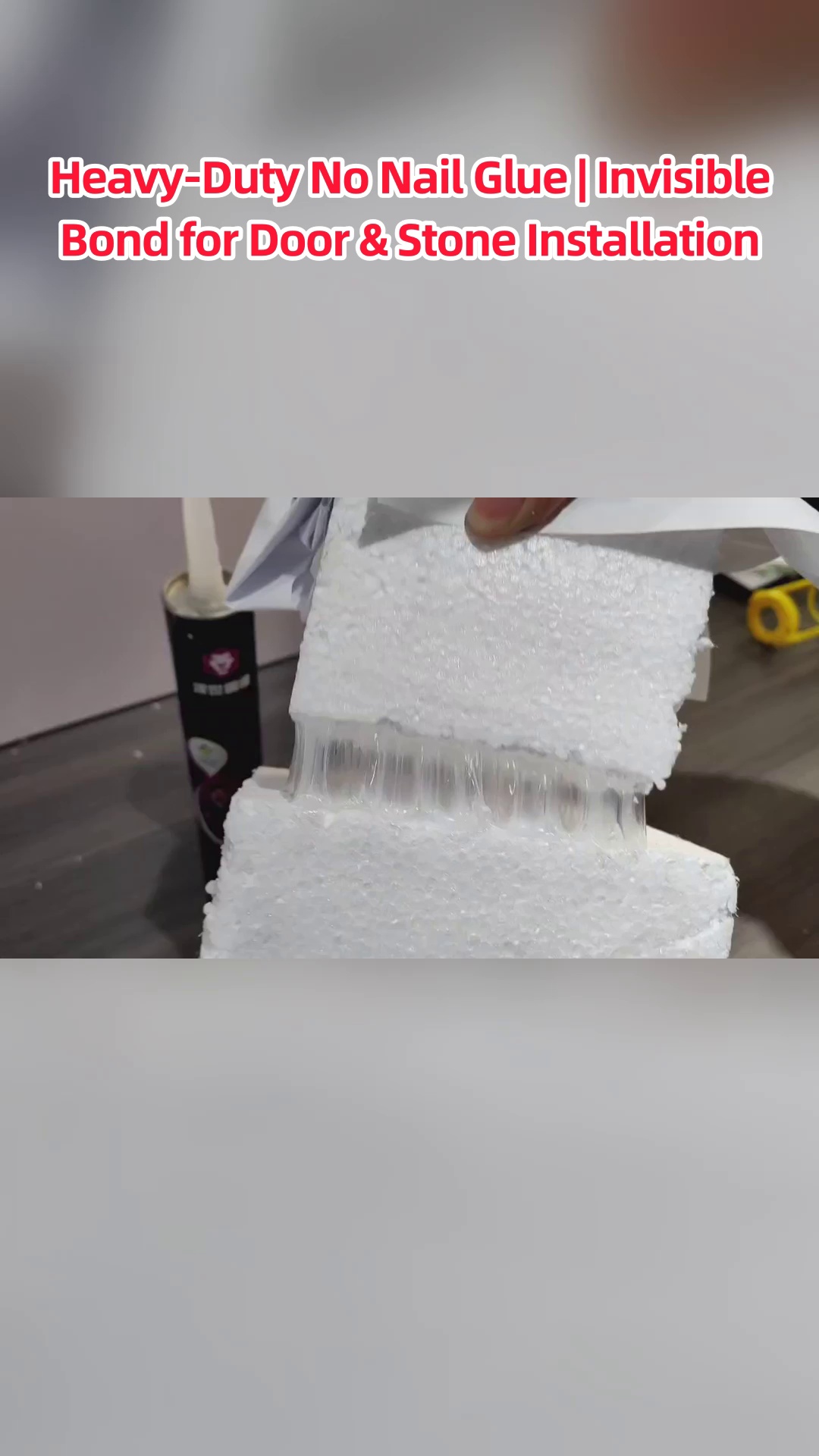 Cómo el rendimiento adhesivo estable sin clavos reduce las operaciones de perforación para el montaje de accesorios en paredes interiores