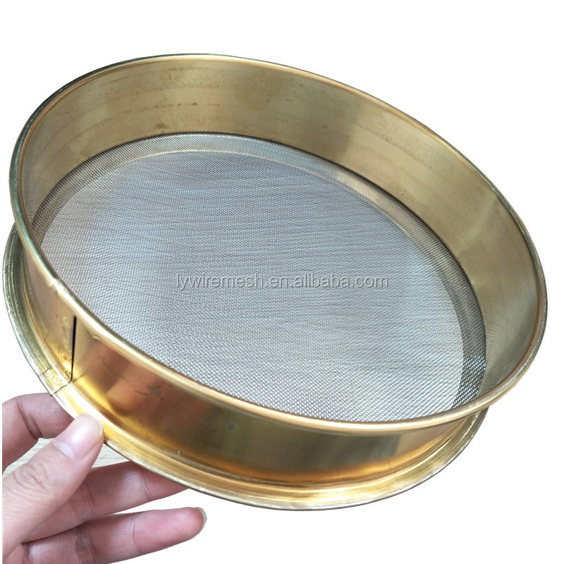 4 8 12 16 20 inch diameter 304 316 Stainless steel sieve mesh/round type test sieve/laboratory filter test sieve