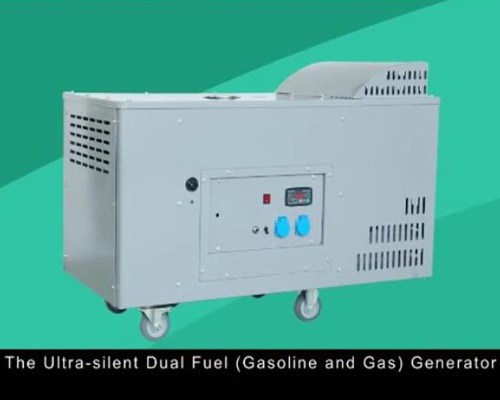 ULTRA-SILENT DUAL FUEL GENERATOR