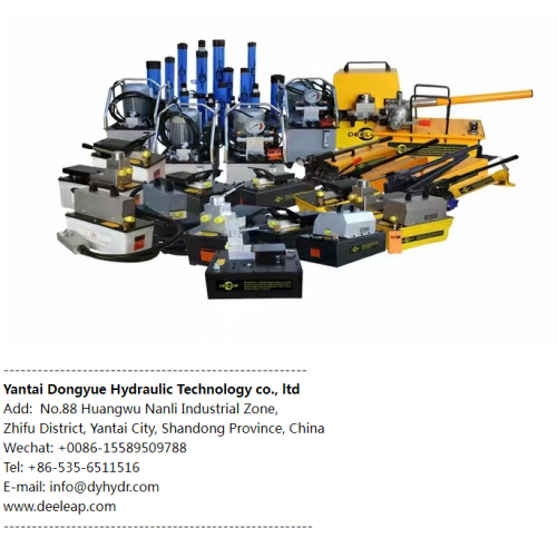 Leading manufacturer of high pressure hydraulic tools and equipment