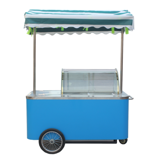 IJs / Popsicle Display Freezer Cart