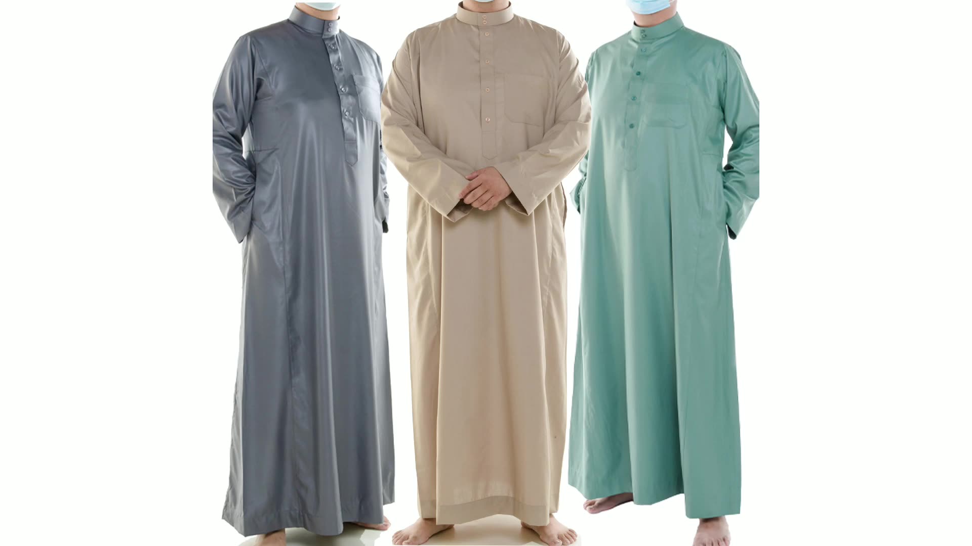Abiti di moda da uomo arabi di alta qualità per uomini musulmani Robe1