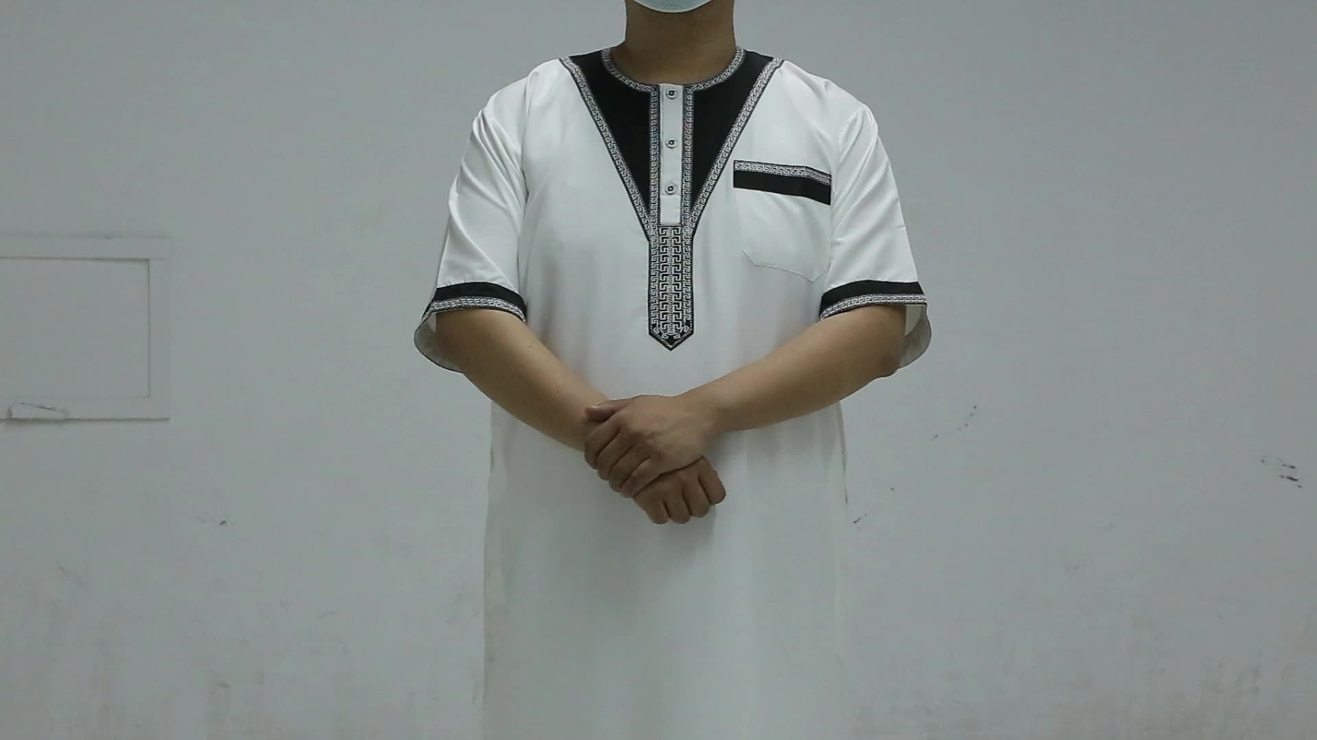 Factory Wholesale Arab Thobe Model Dubai Abaya Muslim Men Dress Jalabiya  Kaftan ThobeJubah1