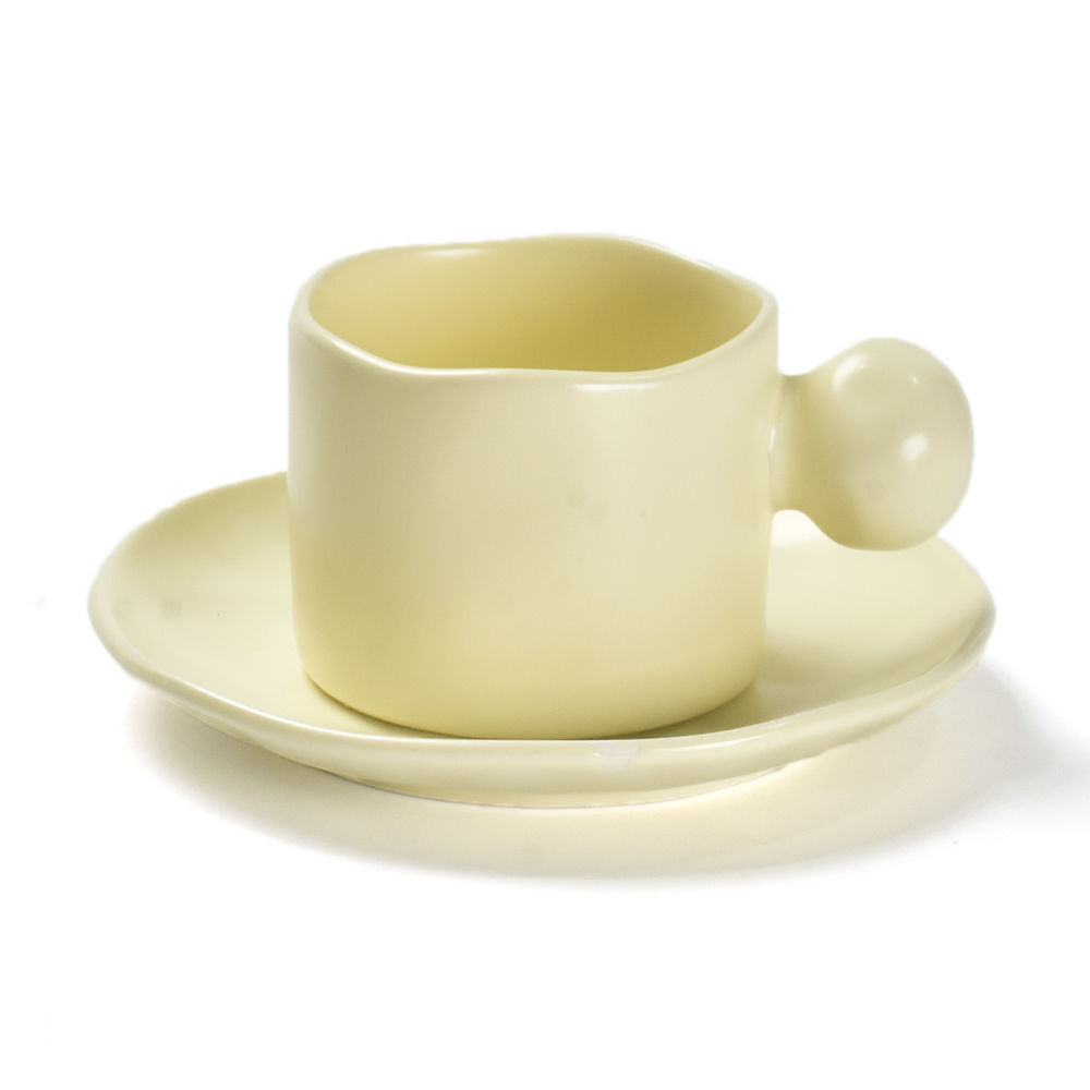 Ins Nordic Korean Corean Ceric Cup Cup Cup Linda Taza de Café