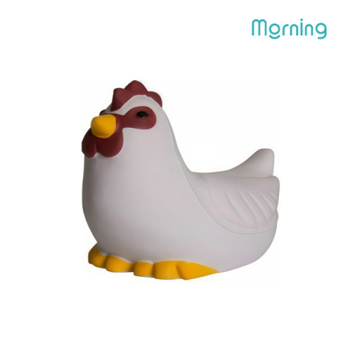 Zhejiang Morning Crafts Co., Ltd. lanza un nuevo juguete de rebote lento de pollo de espuma de PU para los mercados de juguetes para reducir el estrés y regalos culturales