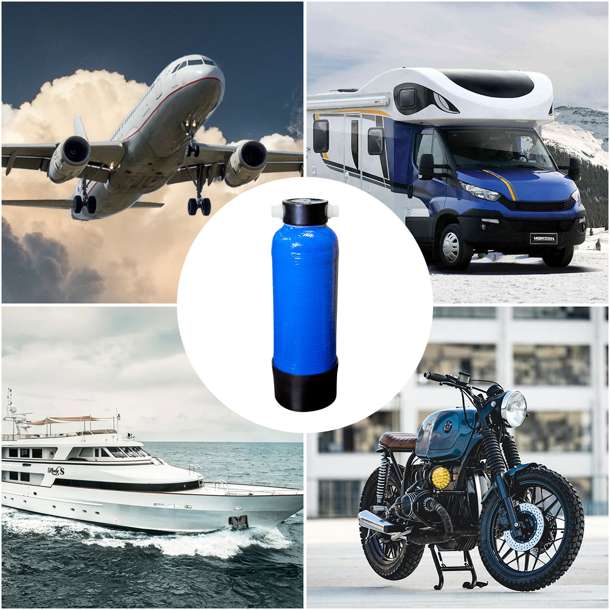 Filtereltated Portable RV Water System