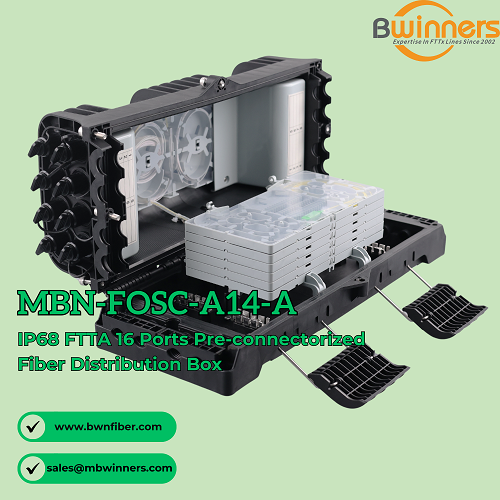 IP 68 FTTA 16 Porte Fibra Distribuzione Box