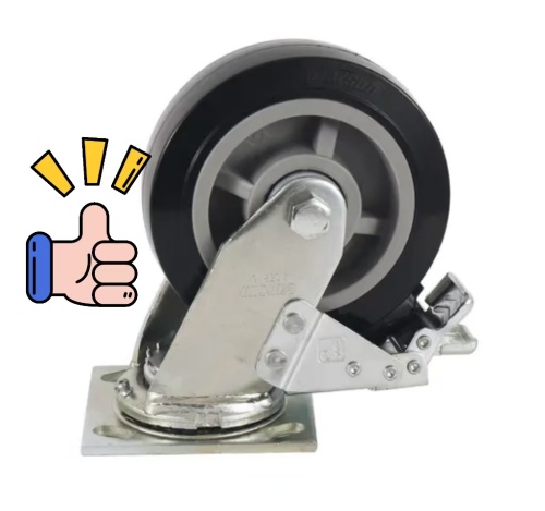 Як выбраць пластмасы, прыдатны для паваротных колаў